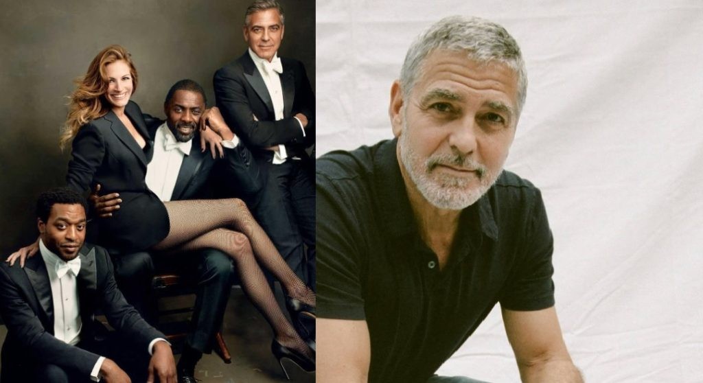 George Clooney and Idris Elba