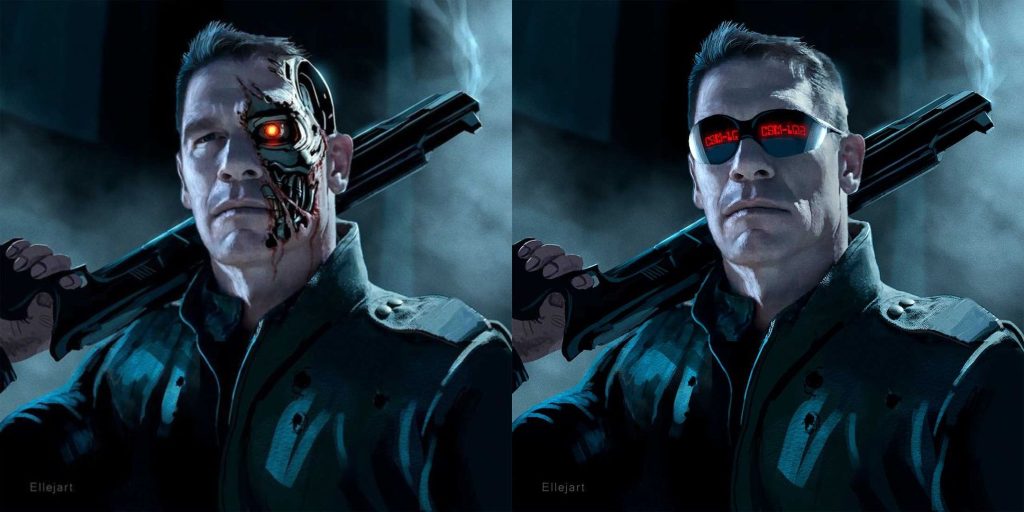 John Cena Beats Dwayne Johnson as the New T-800, Replaces Arnold ...