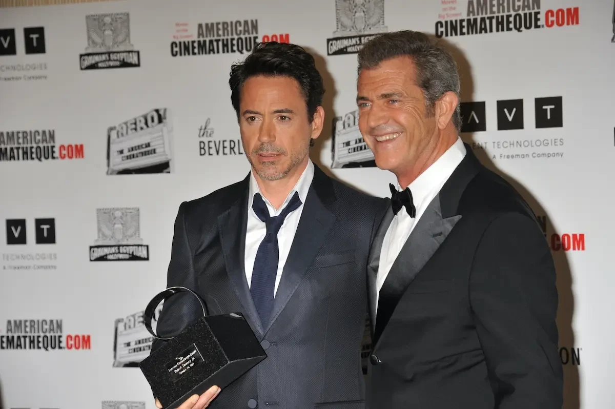 Mel Gibson is good friends with Robert Downey Jr