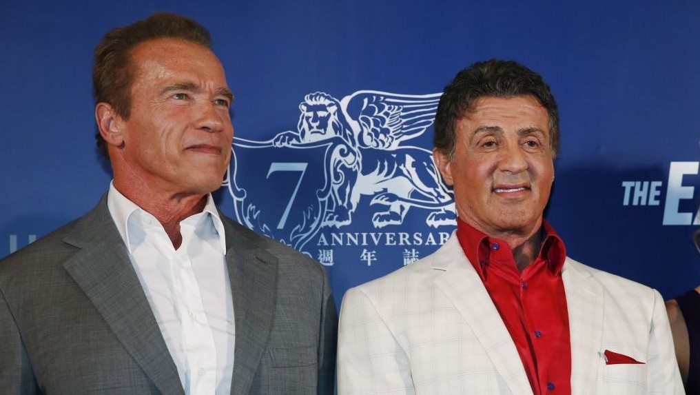 Sylvester Stallone And Arnold Schwarzenegger