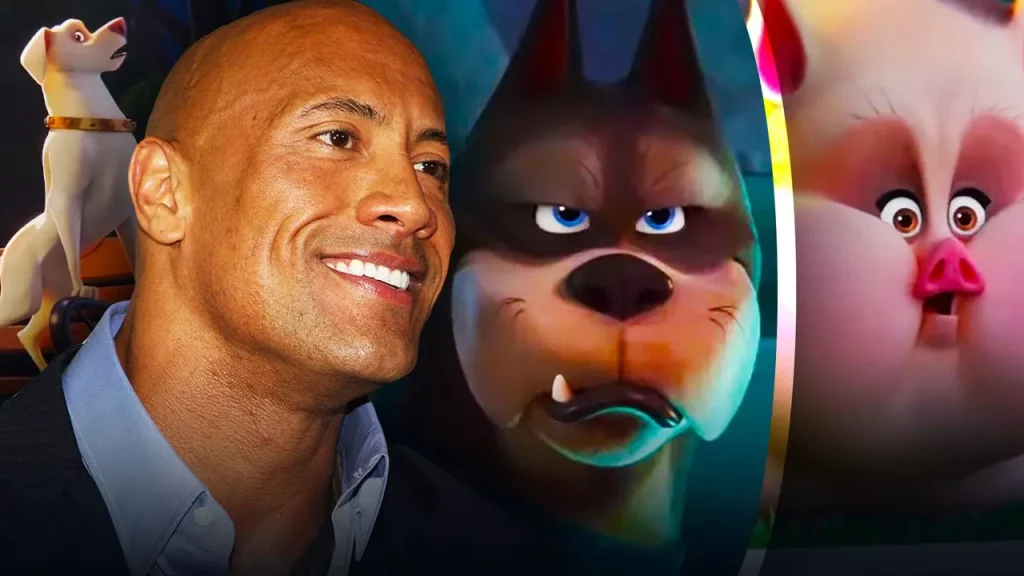 Dwayne Johnson has given his voice for many characters