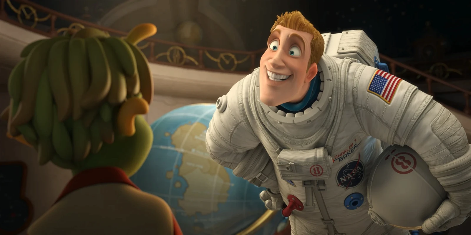 Dwayne Johnson gave his voice to Capt. Charles "Chuck" Baker in Planet 51