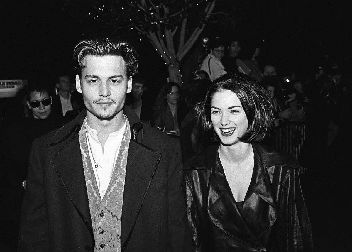 Johnny Depp and Winona Ryder back in the day