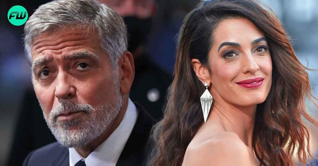 George Clooney and his wife, Amal Clooney