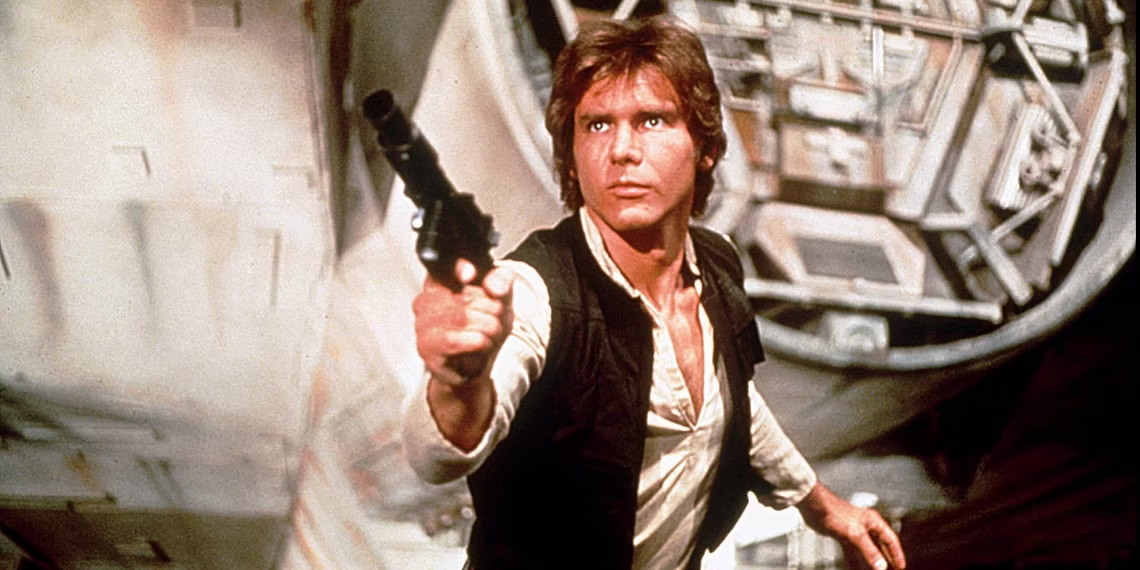 Harrison Ford as Han Solo