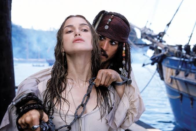 Keira Knightley in Pirates of the Caribbean