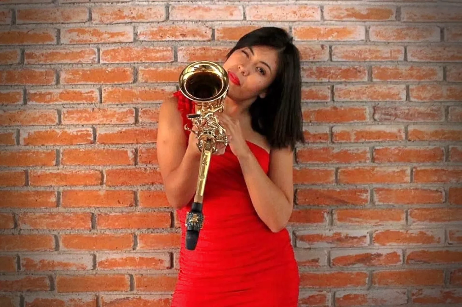 María Elena Ríos is a Mexican Saxophonist