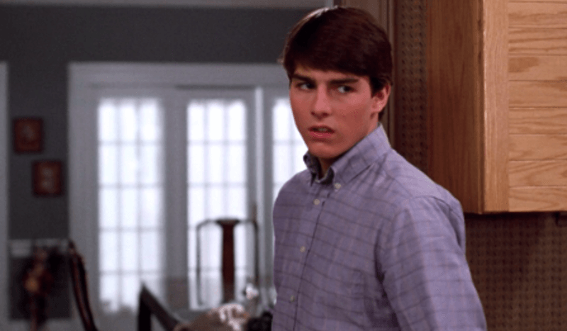 Tom Cruise in Risky Business 