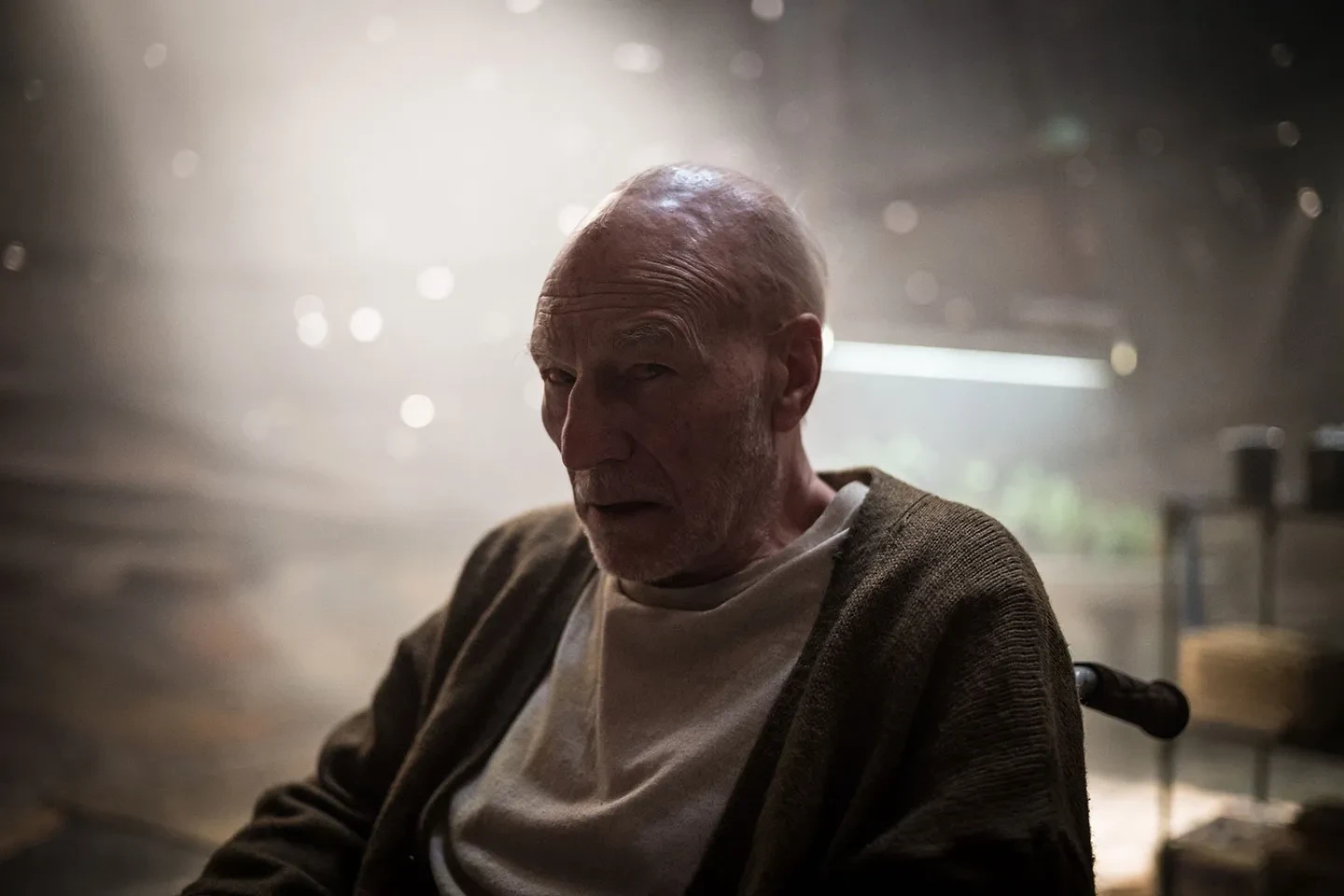Sir Patrick Stewart as Professor X in Logan