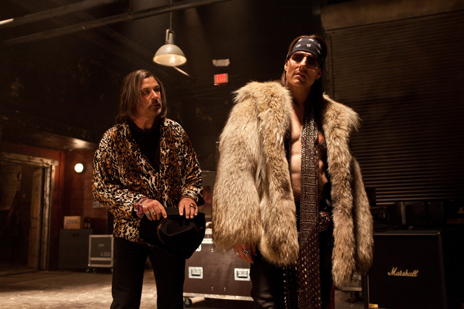 Alec Baldwin and Tom Cruise in Rock of Ages