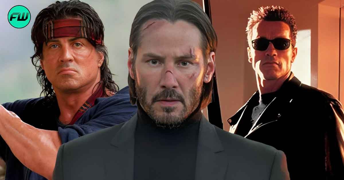 "It's murder p*rn": Keanu Reeves Beating Sylvester Stallone and Arnold Schwarzenegger With His Death Count in John Wick Makes Joe Rogan Lose His Mind