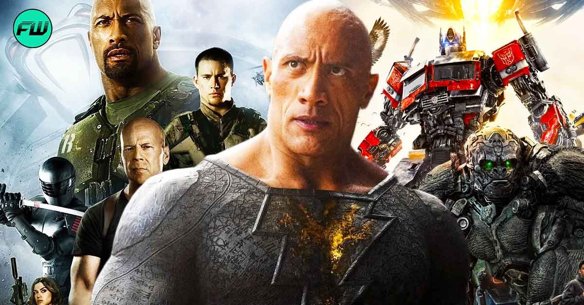 After Black Adam Bloodbath, Dwayne Johnson Jumps Ship to $5.3B Cinematic Universe as G.I. Joe/Transformers Crossover a Go? $346M Movie Director Gave "Subtle Yes"