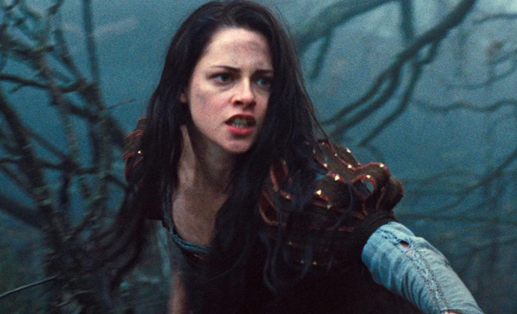 Kristen Stewart in a still from Snow White and the Huntsman