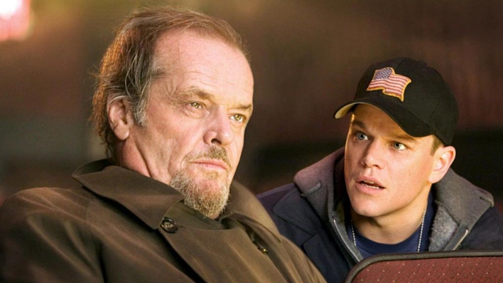 Matt Damon with Jack Nicholson