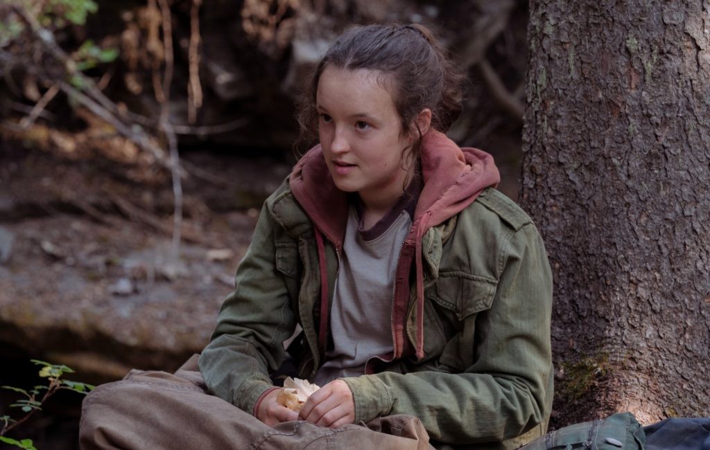 Bella Ramsey in the movie The Last of Us