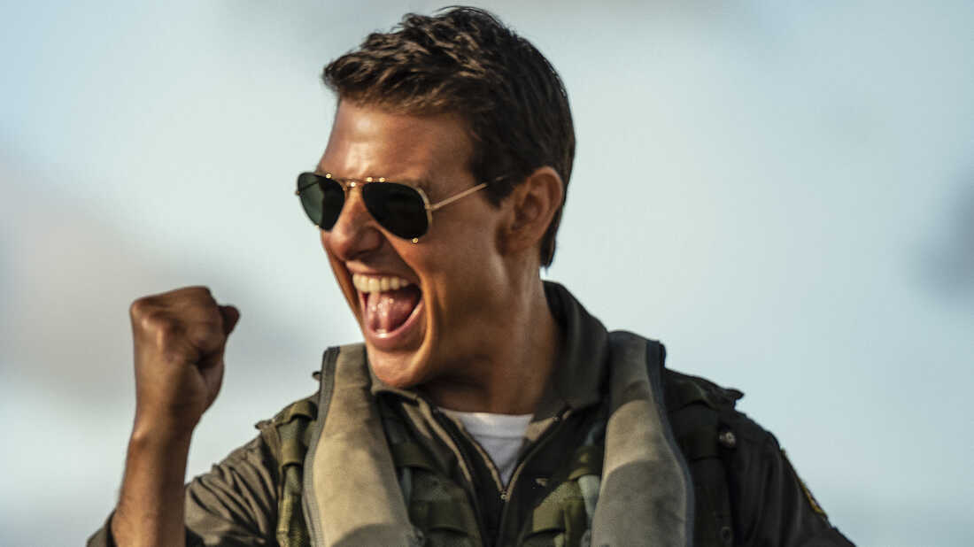 Tom Cruise in Top Gun