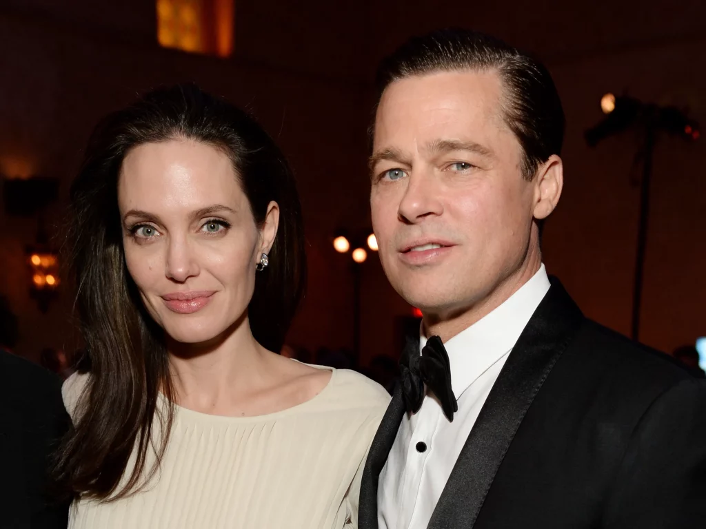 Angelina Jolie and Brad Pitt