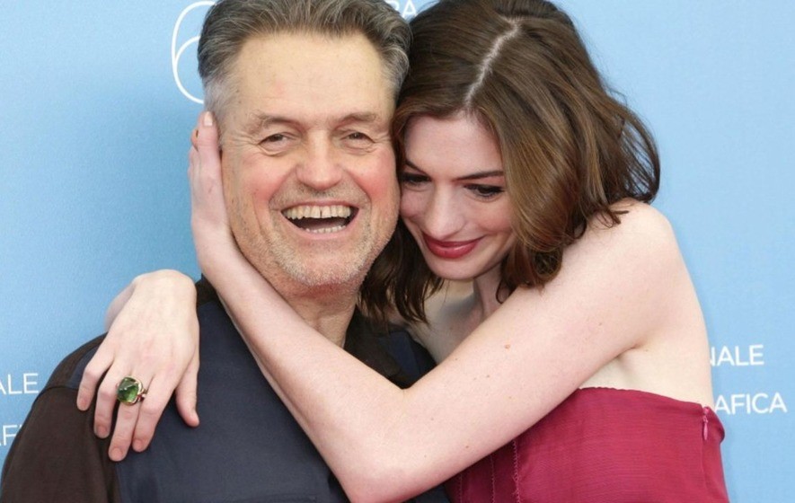 Anne Hathaway and Jonathan Demme