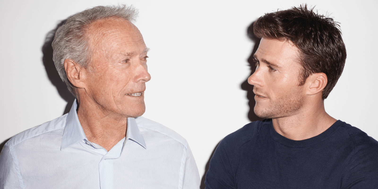 Clint Eastwood and Scott Eastwood