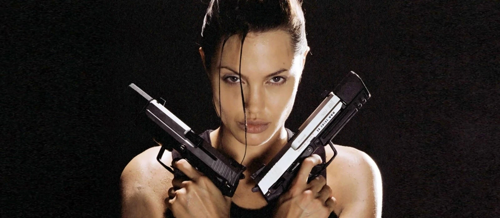 Angelina Jolie as Lara Croft 