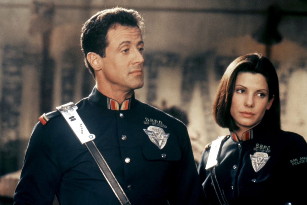 Sylvester Stallone and Sandra Bullock