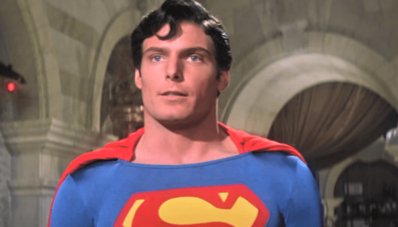 Christopher Reeve as Superman 