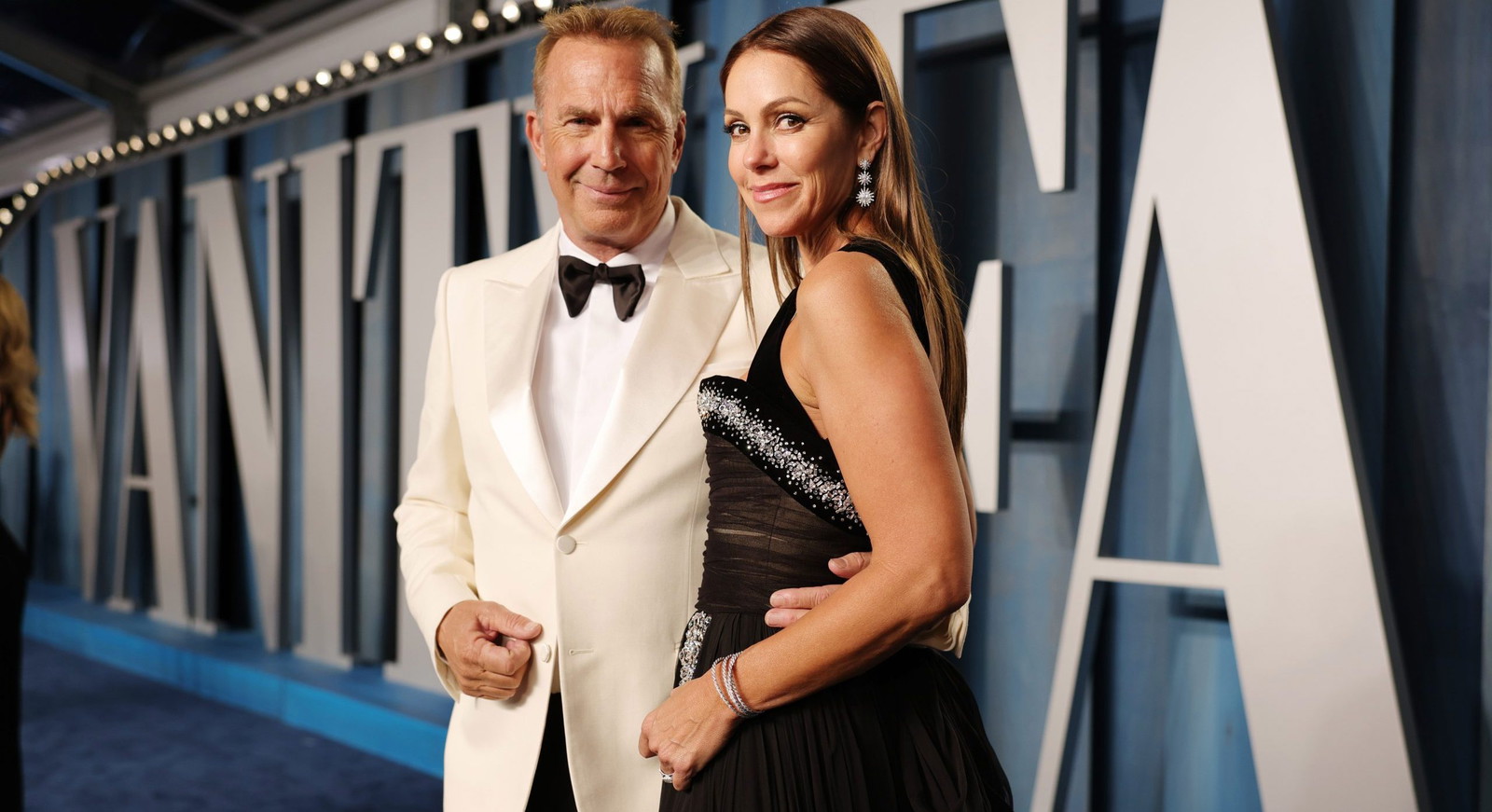 Kevin Costner and Christine Baumgartner