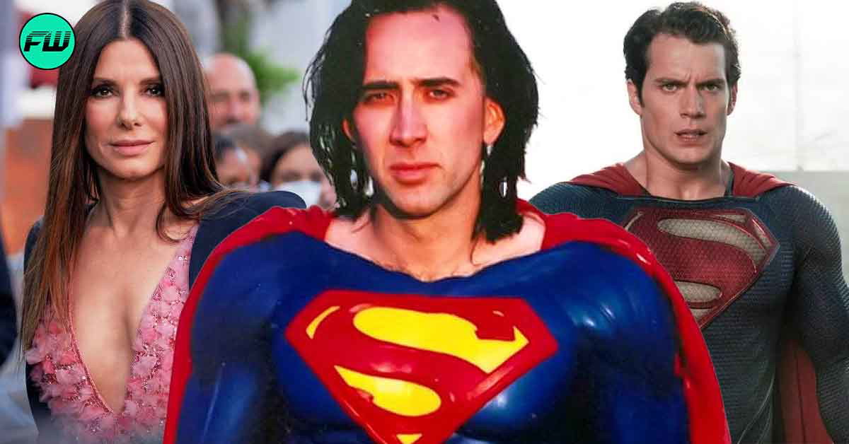 Nicolas Cage's Canceled Superman With Sandra Bullock Nearly Put Zack Snyder's $668M Man Of Steel to Shame With Its Brutally Dark Theme