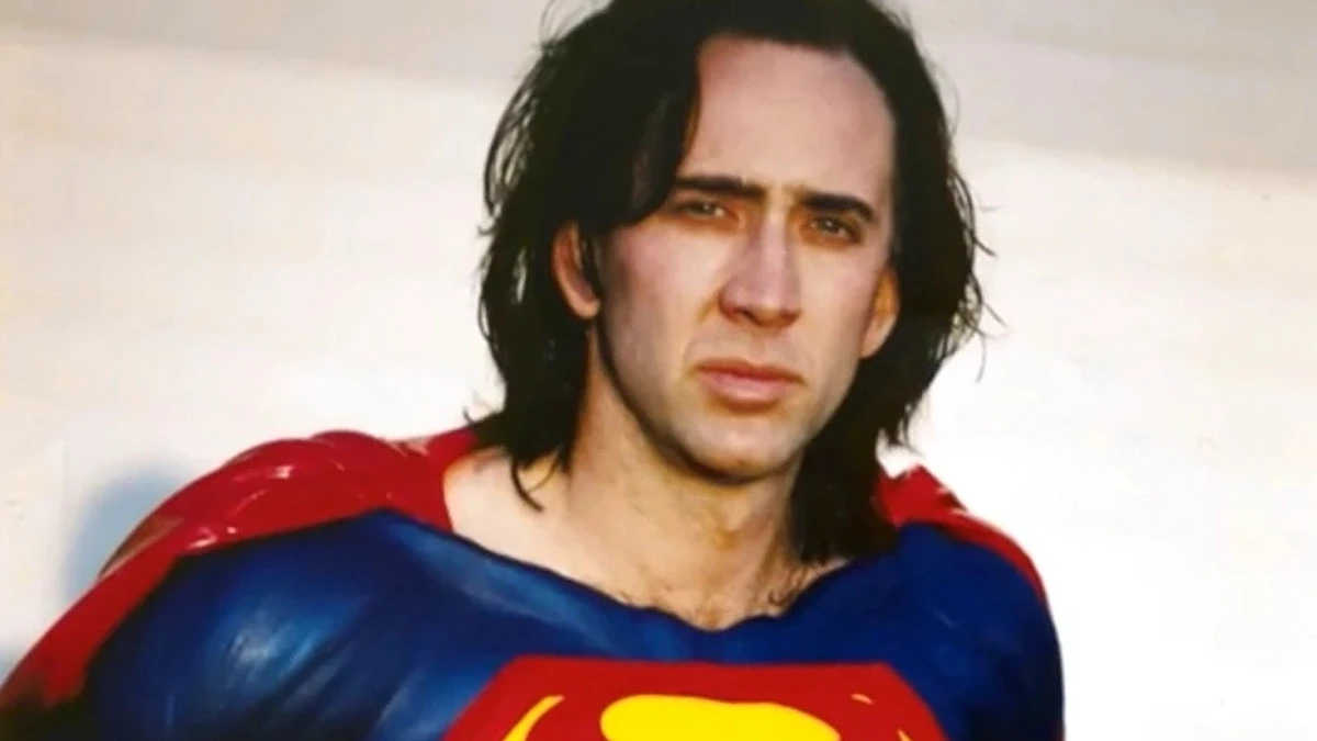 Cage finally got to play Superman
