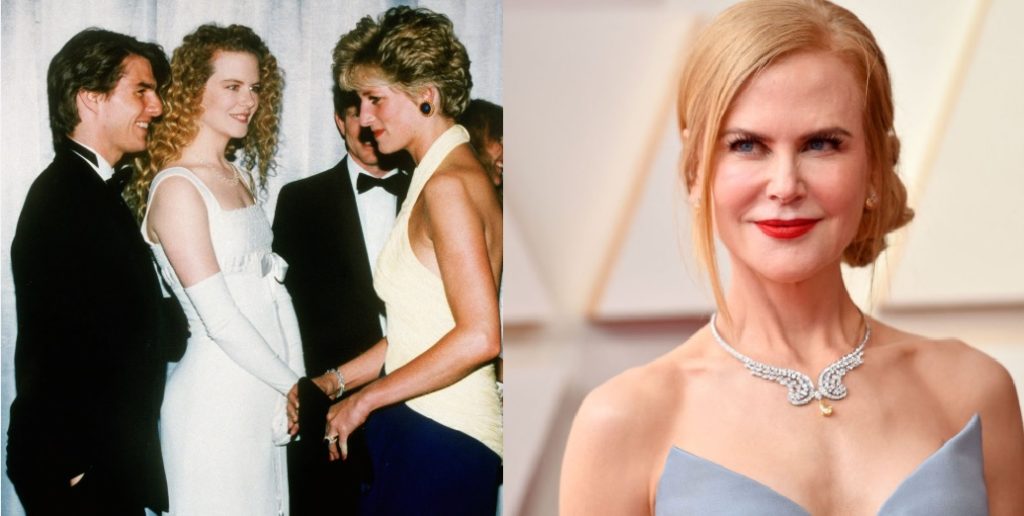 Princess Diana and Nicole Kidman