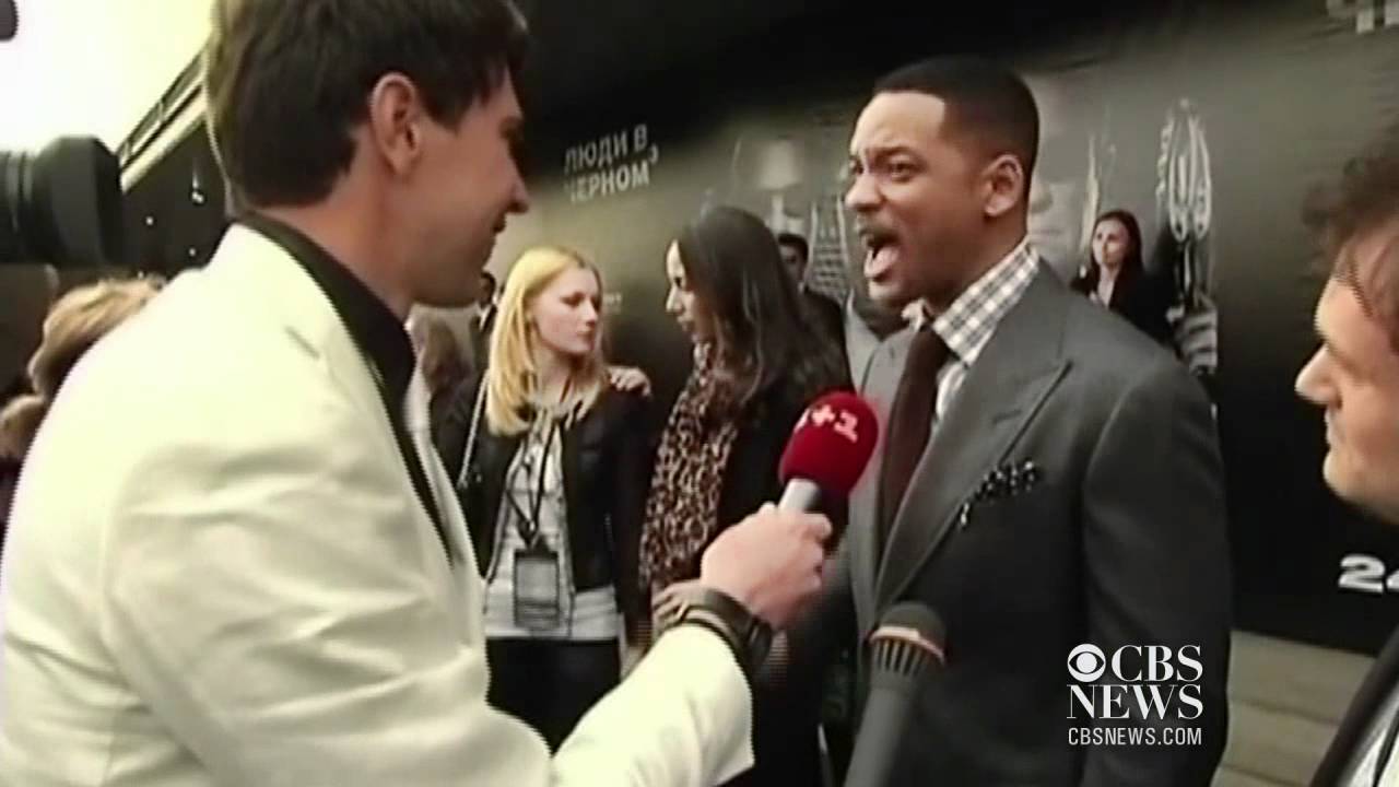 Will Smith with the reporter he slapped