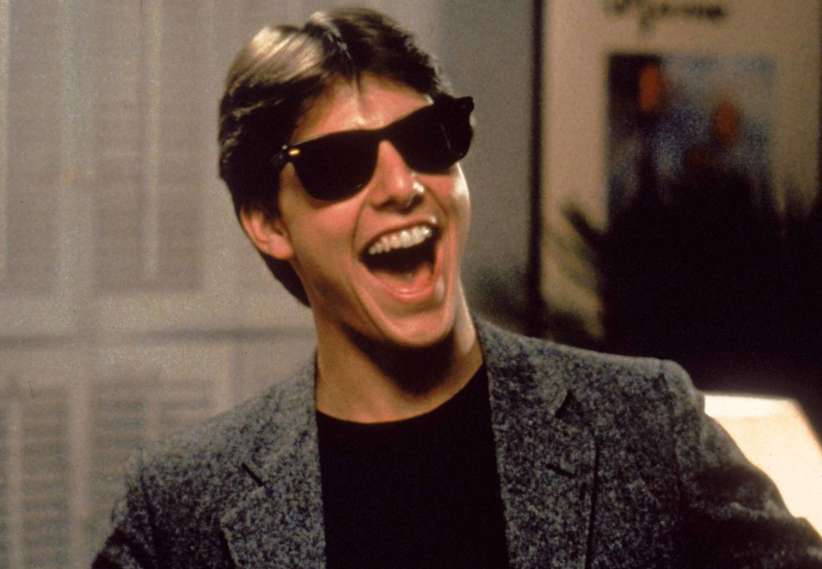 Tom Cruise in Risky Business (1983).