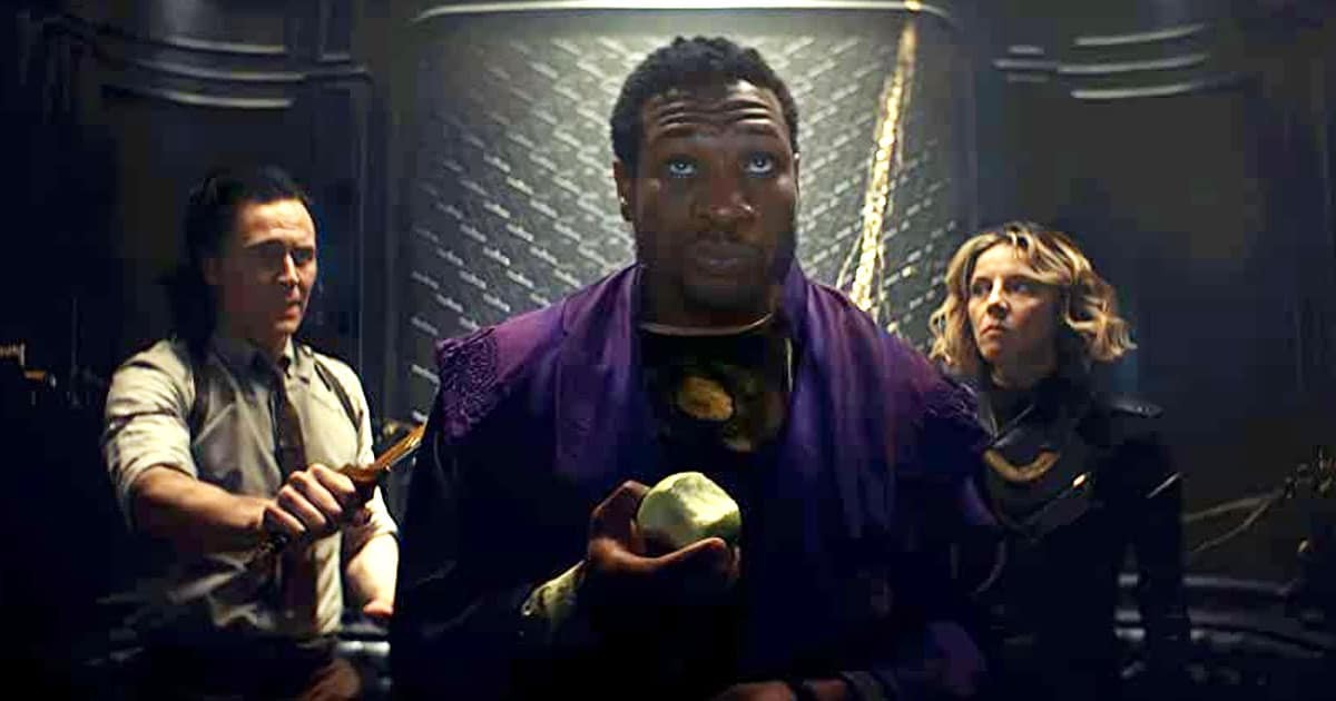 Jonathan Majors as He Who Remains in a still from Loki