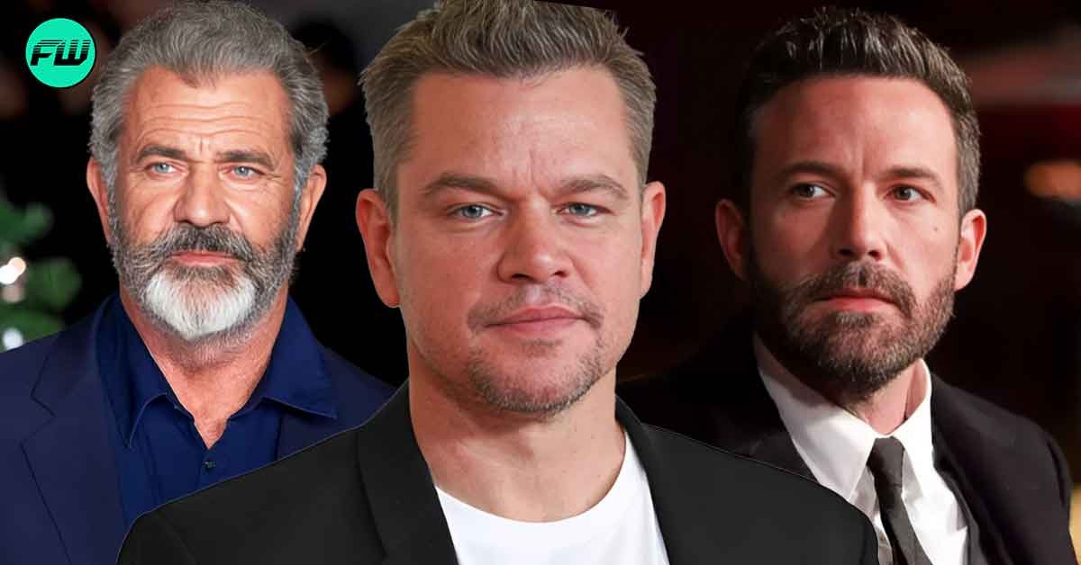 Matt Damon Pleaded Mel Gibson to Leave His Oscar Winning Movie For the Sake of His and Ben Affleck's Acting Career: "Ben and I can’t play these parts"