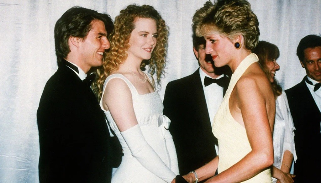 Nicole Kidman, Tom Cruise and Princes Diana