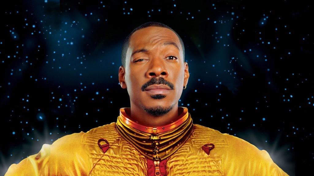 Eddie Murphy starred in the super flop comedy The Adventures of Pluto Nash (2002)