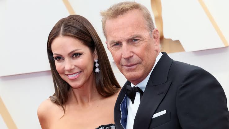 Kevin Costner and Christine Baumgartner