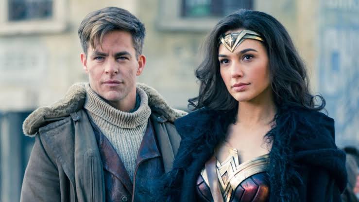 Chris Pine and Gal Gadot in Wonder Woman