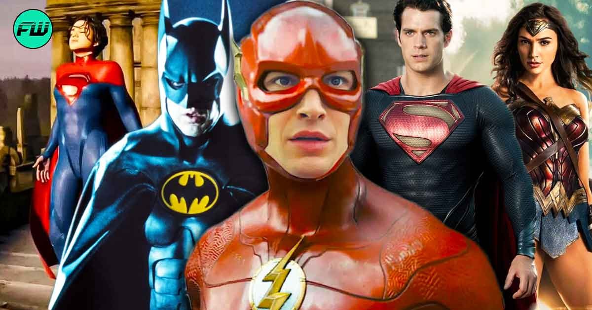 The Flash Scrapped Original Ending That Showed Henry Cavill's Superman, Sasha Calle's Supergirl, Gal Gadot's Wonder Woman and Michael Keaton's Batman Being Part of New Timeline