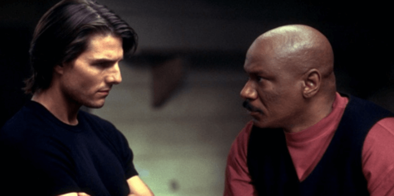 Ving Rhames and Tom Cruise 