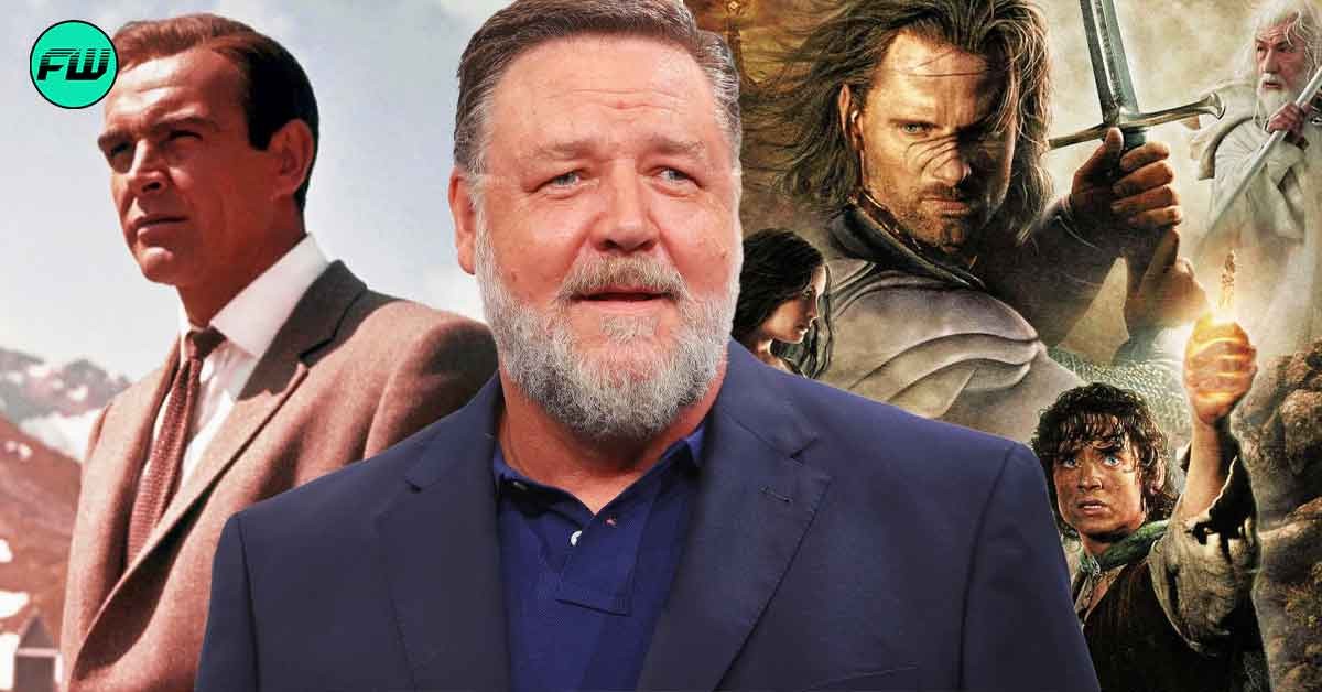 Before Russell Crowe Turned Down $5.8B Franchise, James Bond Star Sean Connery Threw Away $450M Lord of the Rings Paycheck for a Ridiculous Reason
