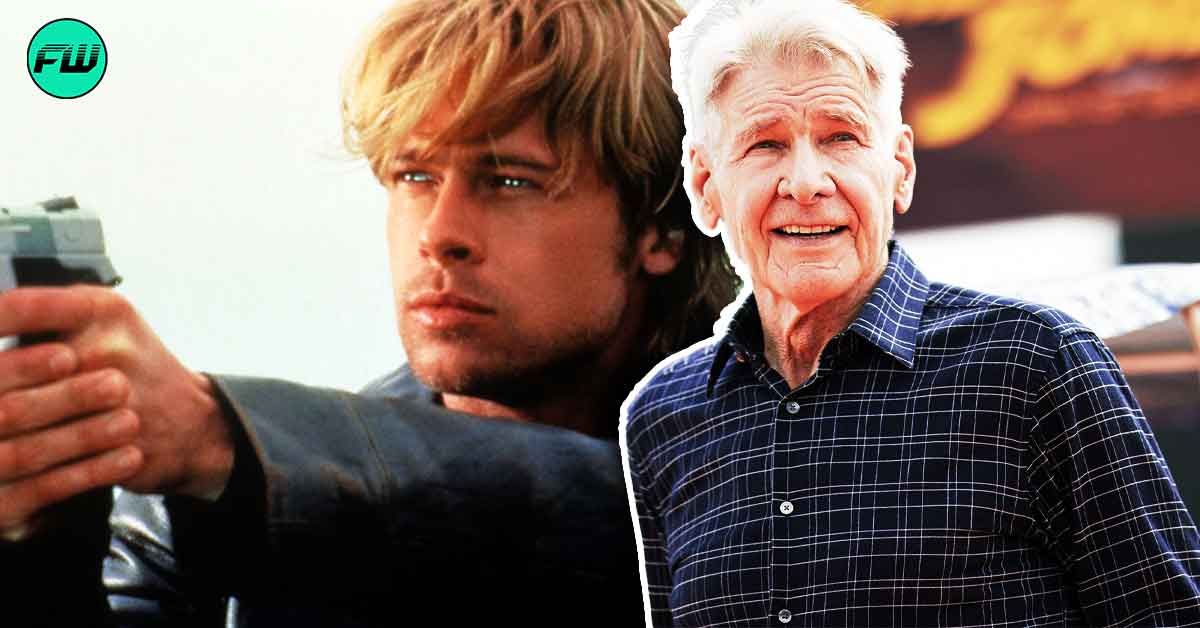 Brad Pitt Claims His Disastrous $140M Thriller With Harrison Ford Taught Him a Lot Despite Calling it