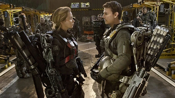 Tom Cruise and Emily Blunt in Edge of Tomorrow