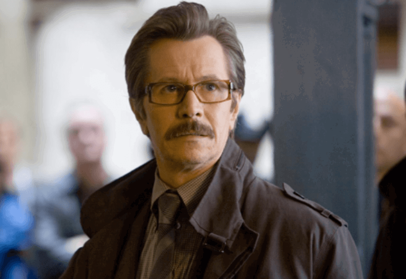 Gary oldman as James Gordon