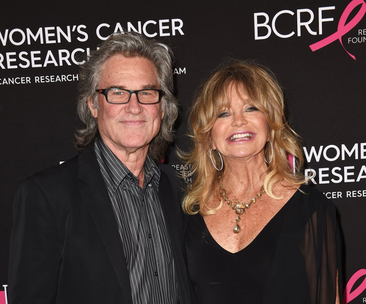 Kurt Russell and Goldie Hawn 