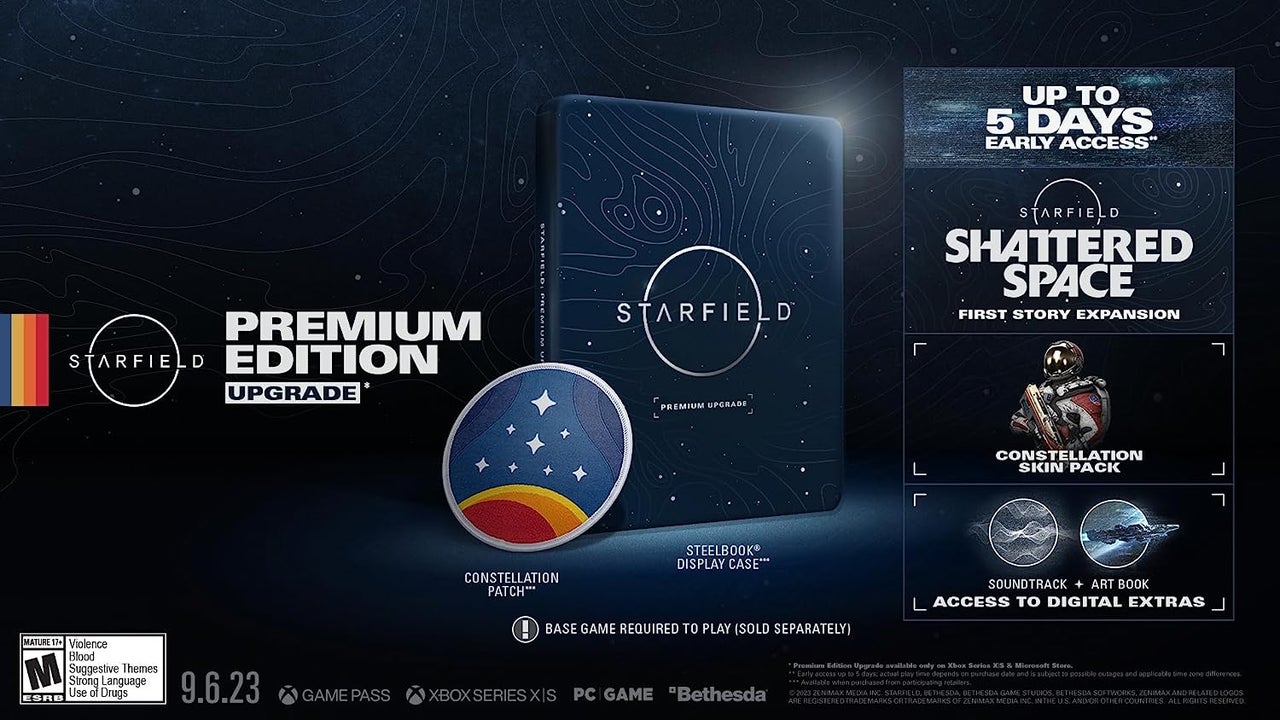 Starfield Premium edition upgrade!