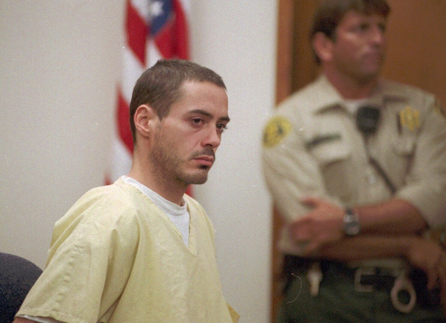 Robert Downey Jr. while facing a trial.