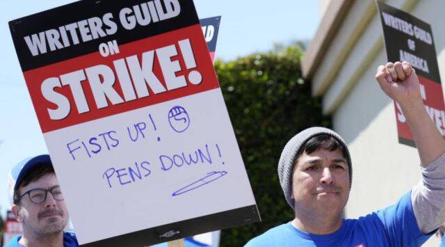 WGA strike 