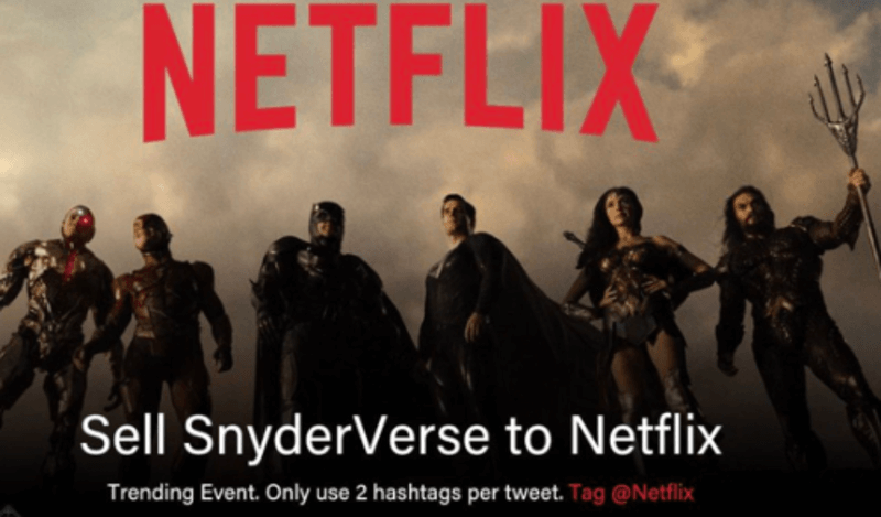 Zack Snyder’s Justice League can also be on Netflix