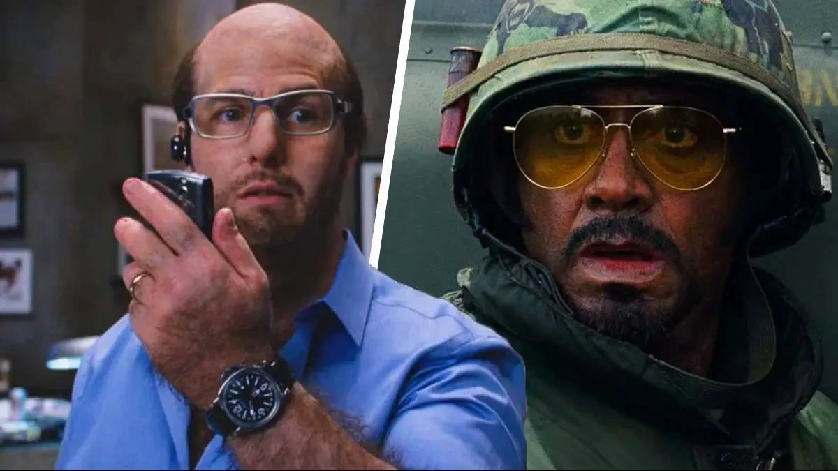 Cruise and Downey in Tropic Thunder
